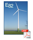 Die gewählte Anlage ENERCON E 82